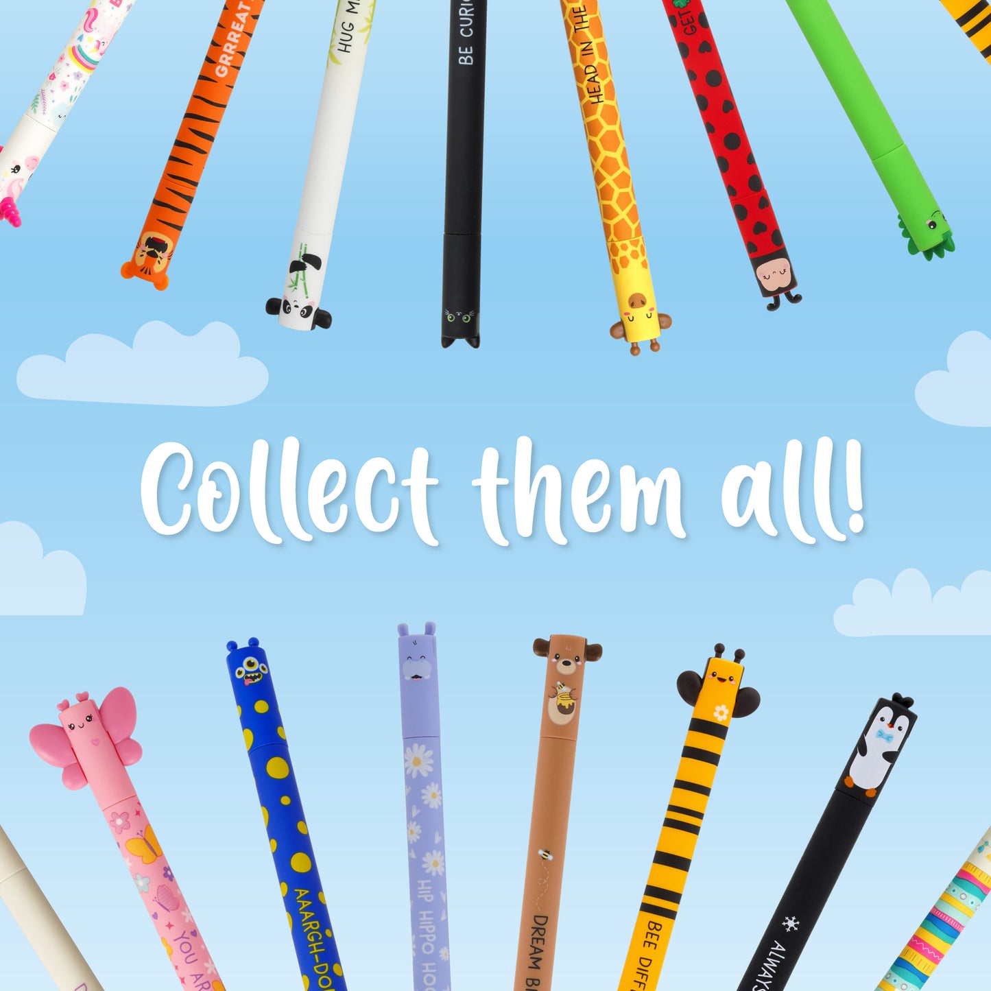 Legami | Erasable Ladybird Pen | Red Ink
