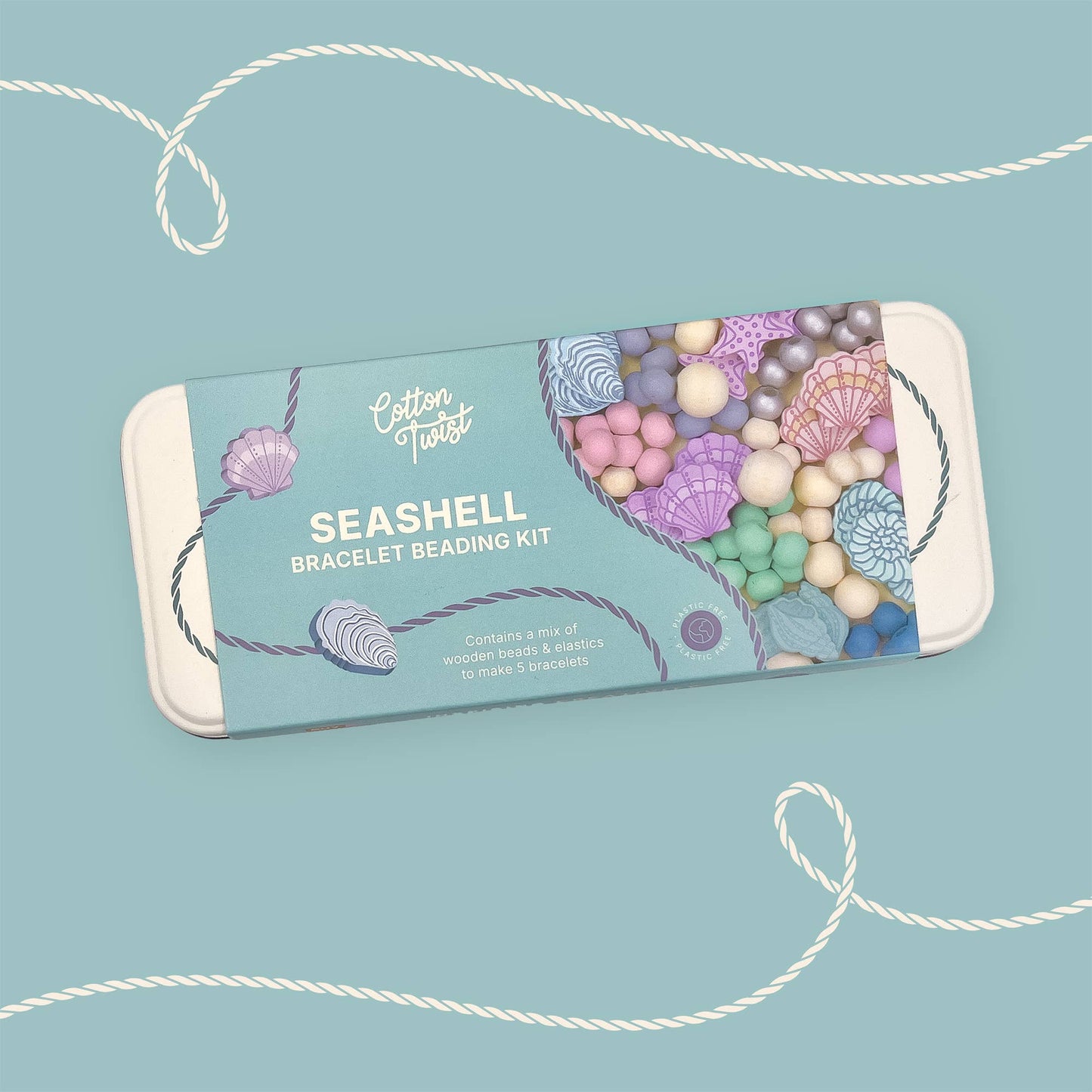 Cotton Twist | Seashell Bracelet Bead Kit
