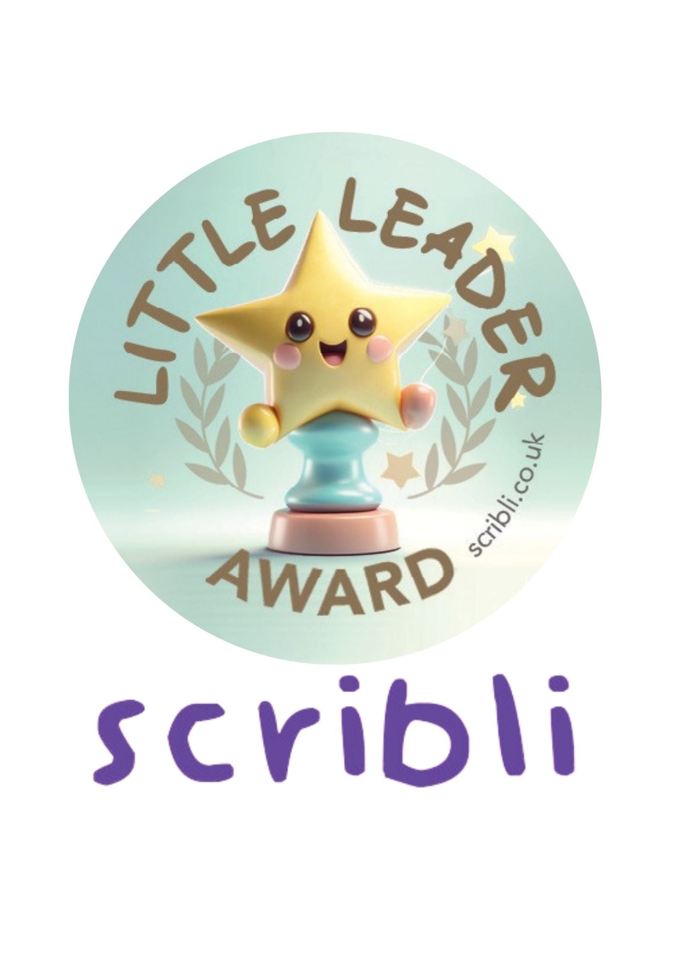 Scribli | Sticky Words: Little Leader Award Stickers
