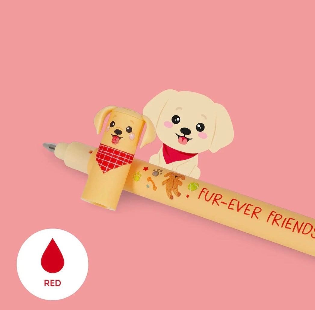 Legami | Fur-Ever Friends Puppy Erasable Pens