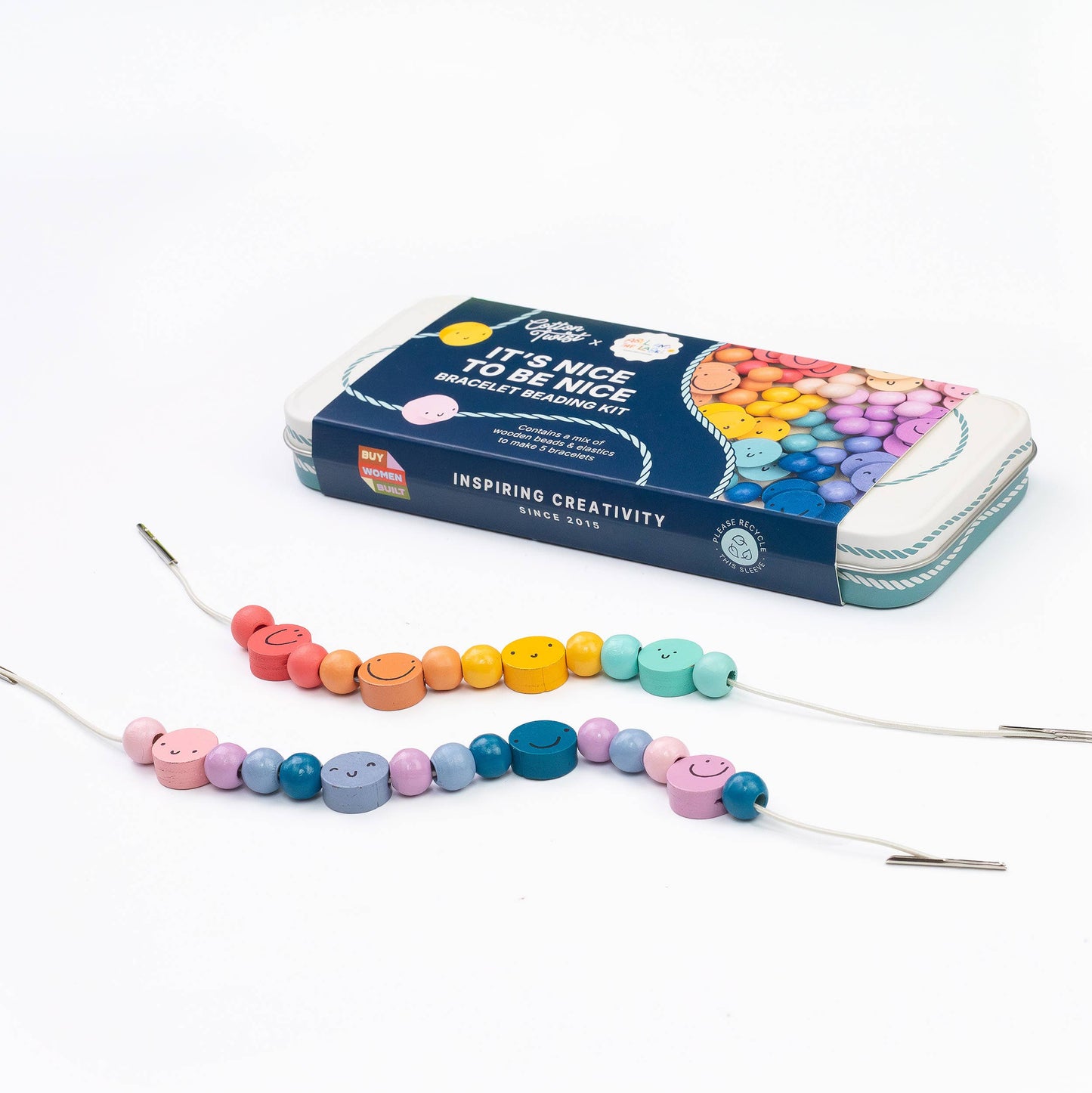 Cotton Twist | It's Nice To Be Nice Bracelet Beading Kit