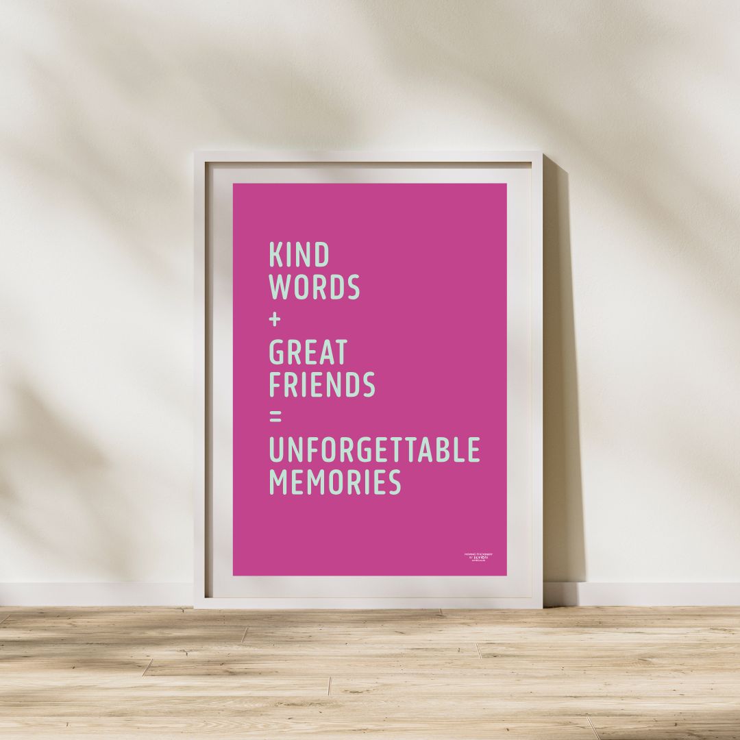 Scribli | Good Vibes – Digital Poster