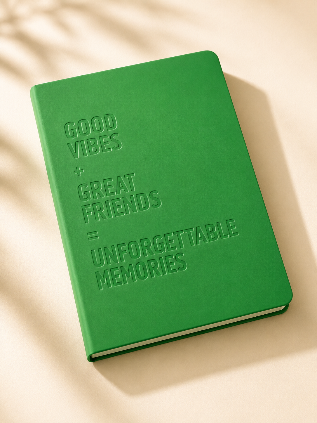 Scribli | A5 Soft Touch Notebook — Good Vibes + Great Friends