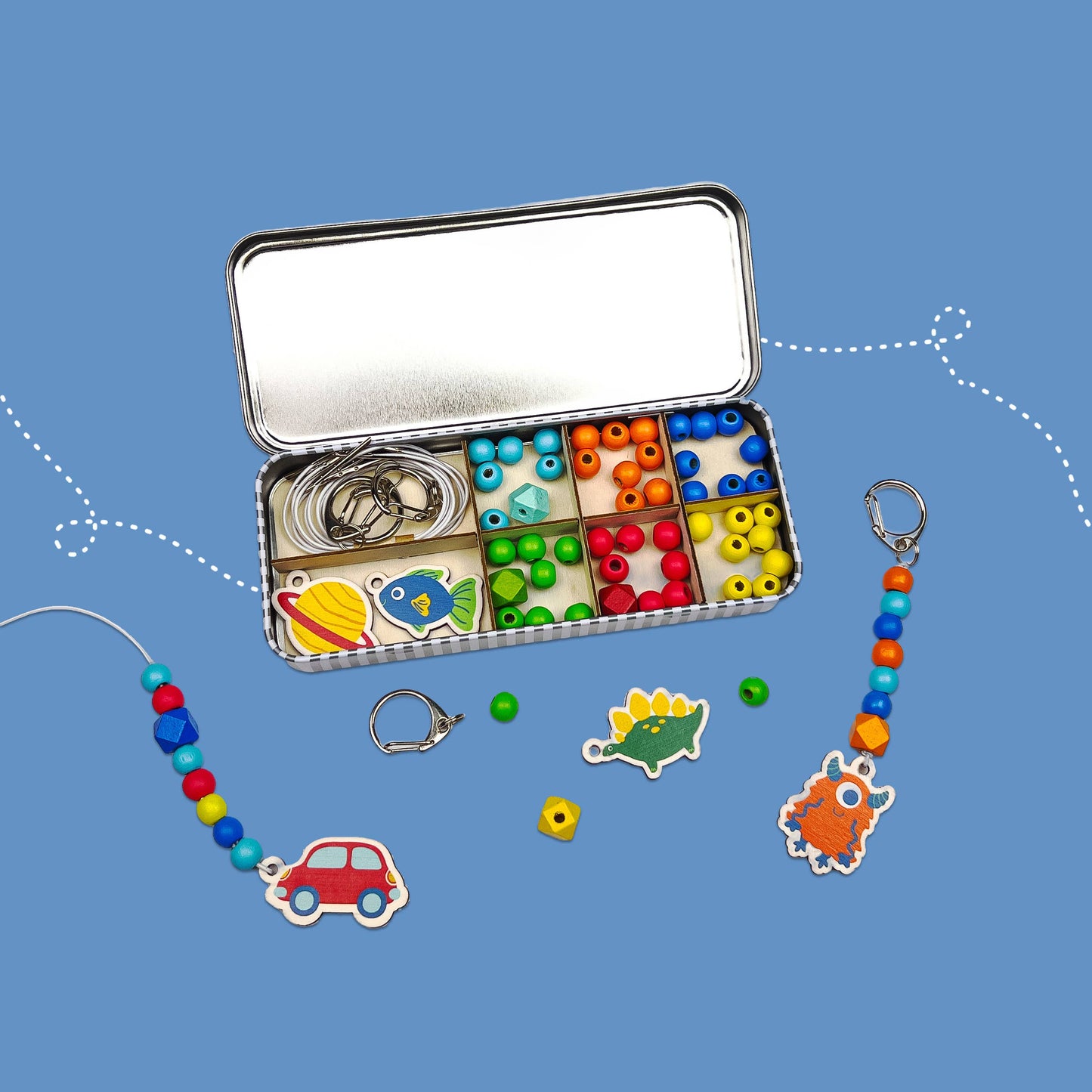 Cotton Twist | Allsorts Keyring Making Kit