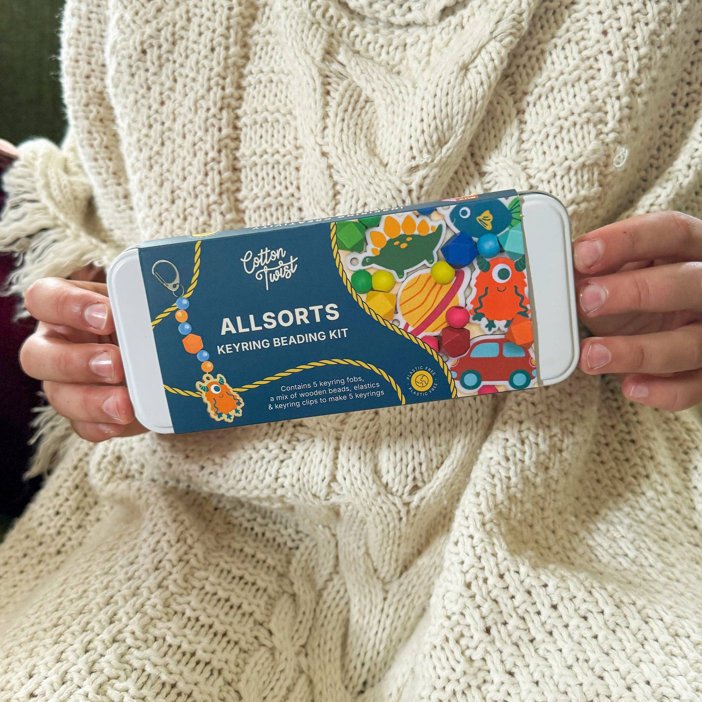 Cotton Twist | Allsorts Keyring Making Kit