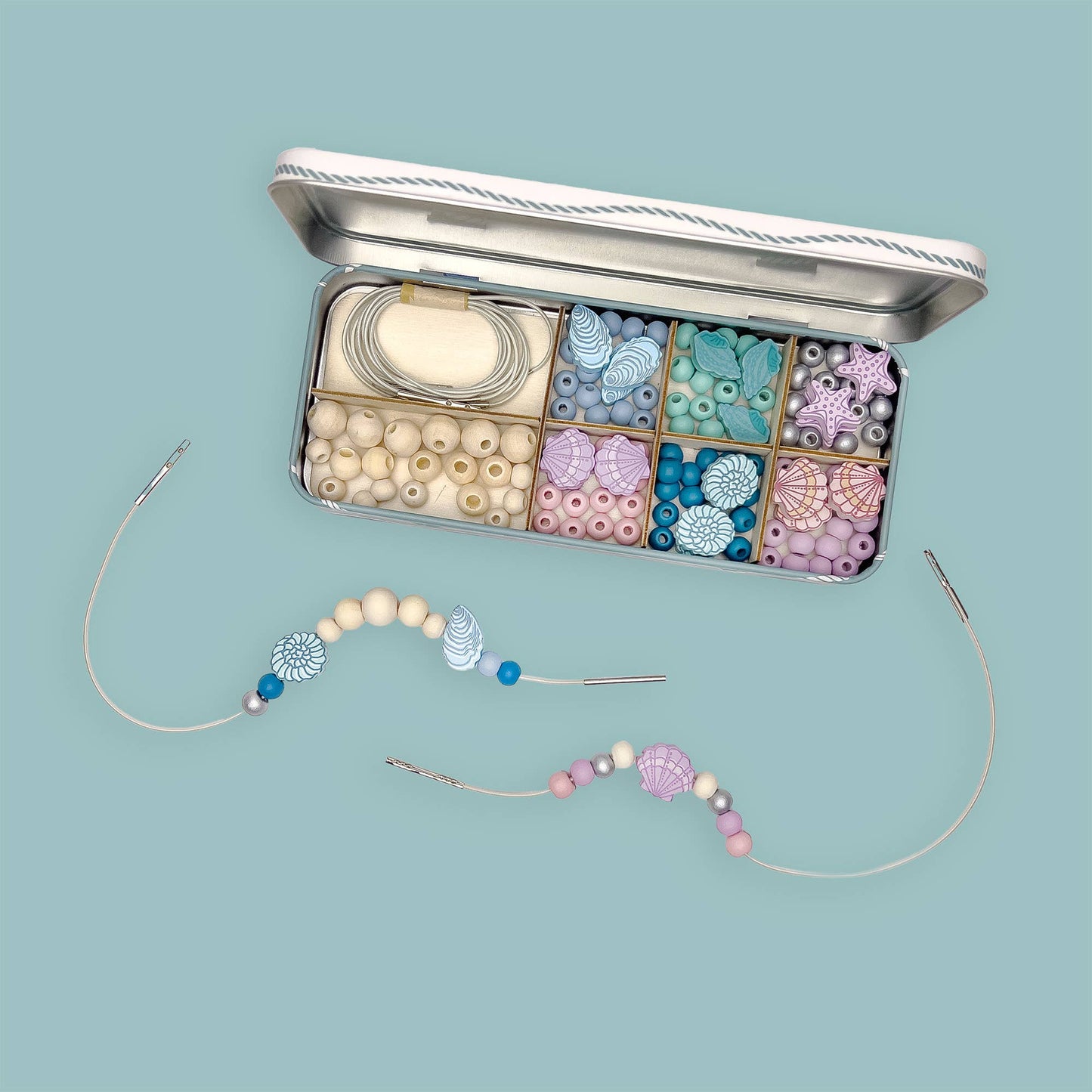 Cotton Twist | Seashell Bracelet Bead Kit