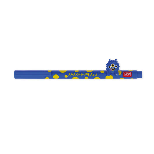 Legami | Lovely Friends Monster Gel Pen | Blue Ink