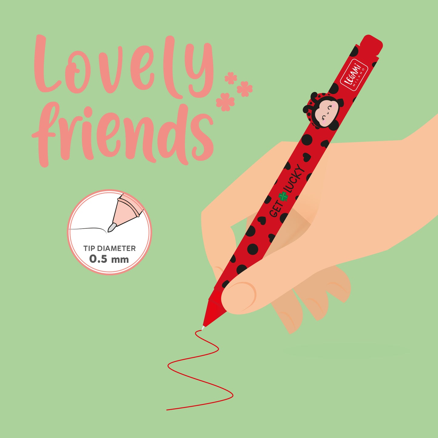 Legami | Lovely Friends | Ladybird