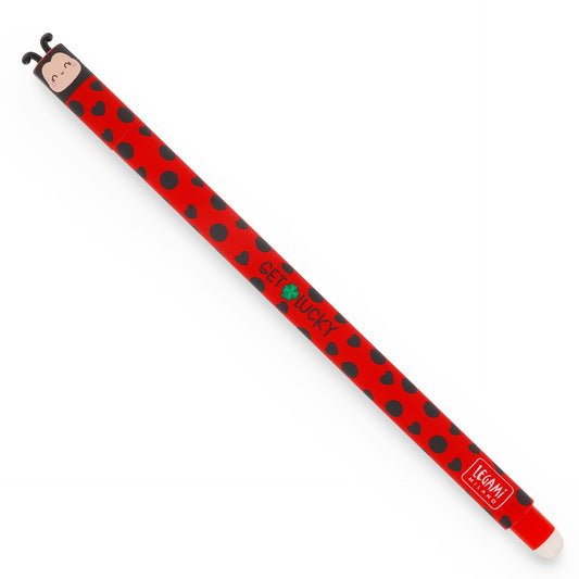 Legami | Erasable Ladybird Pen | Red Ink