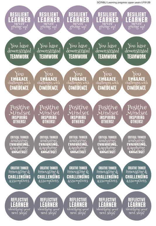 Scribli | Sticky Words: Feedback Stickers (Style 2) | Teaching Resources, for marking & recognition