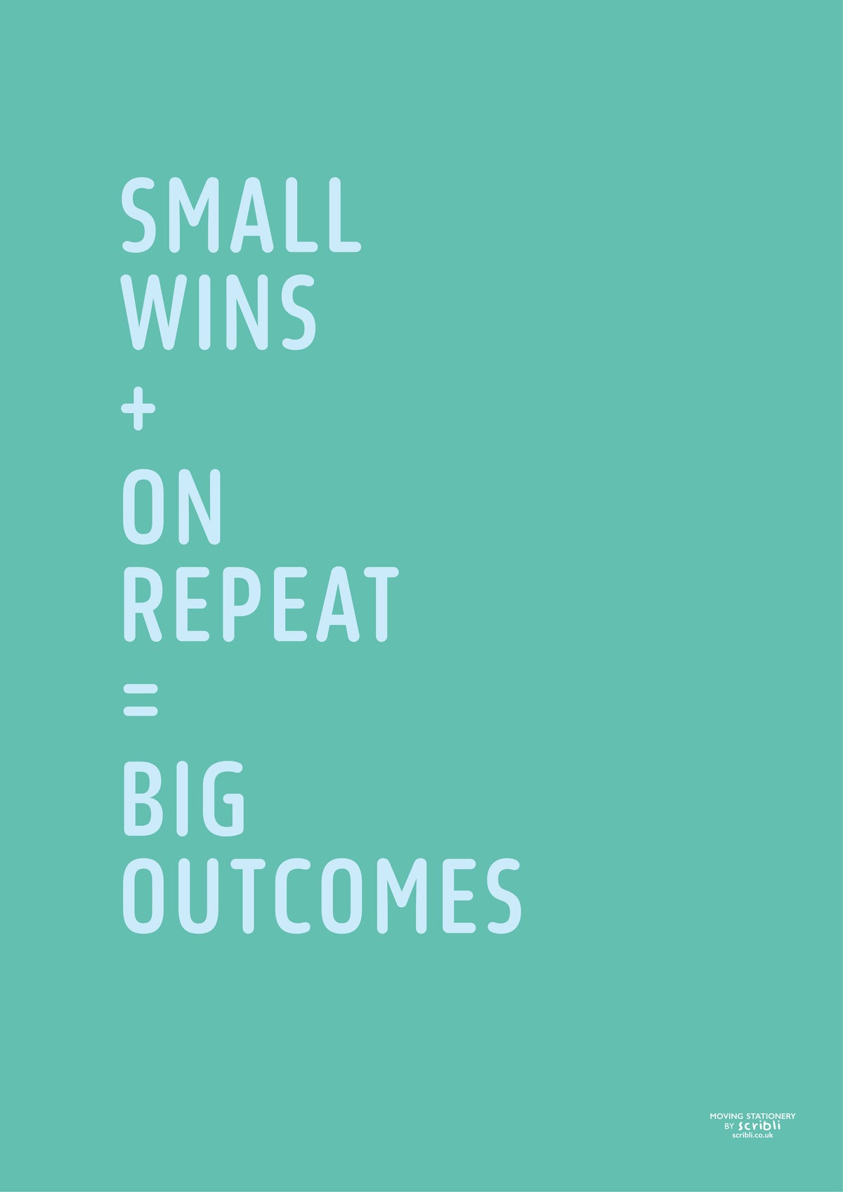 Scribli | Fitness – Digital Poster