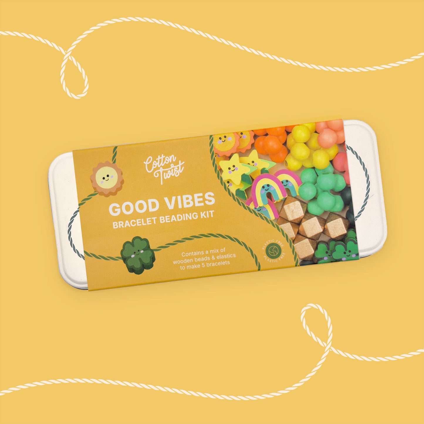 Cotton Twist | Good Vibes Bracelet Beading Kit
