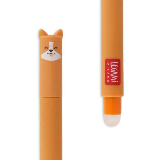 Legami | Erasable Corgi Pen | Black Ink