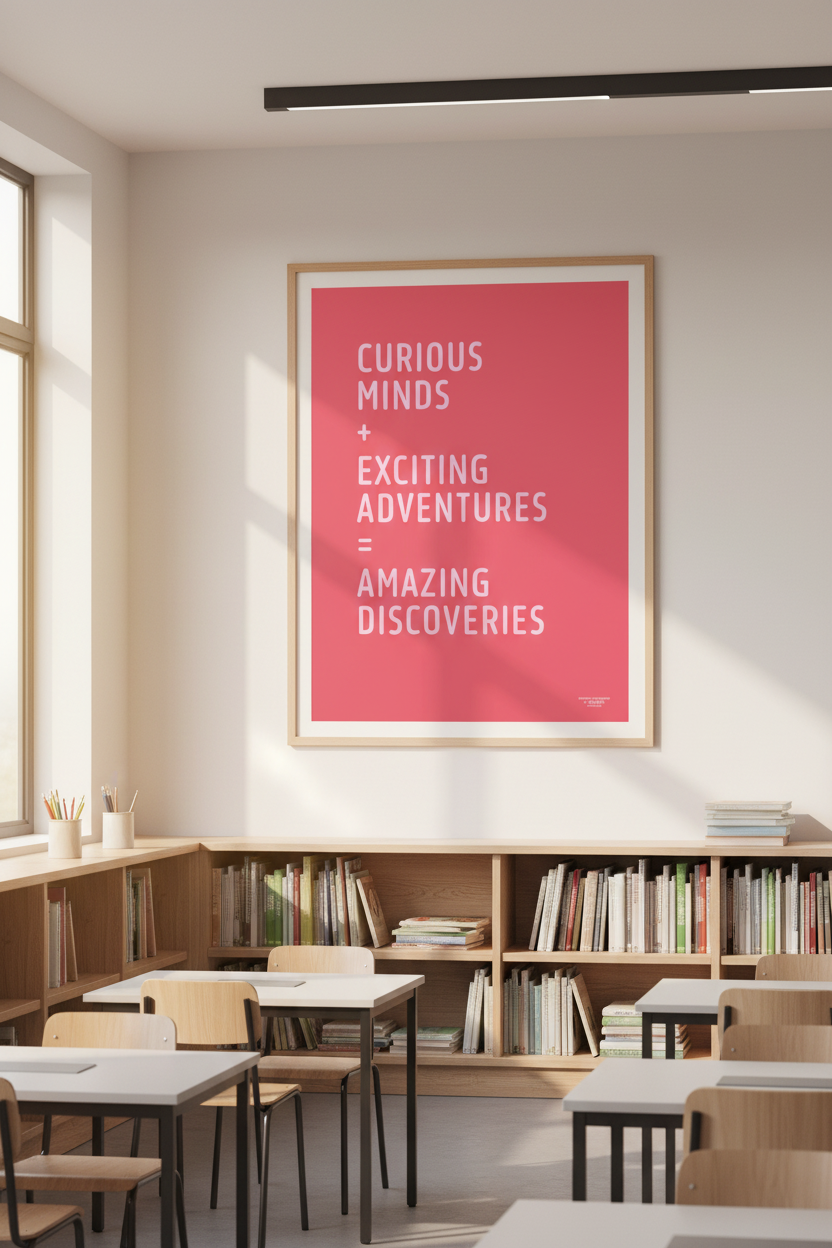 Curious Minds A2 – Classroom Mockup