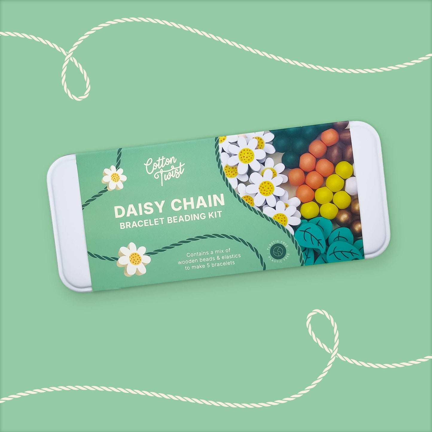 Cotton Twist | Daisy Bracelet Bead Kit